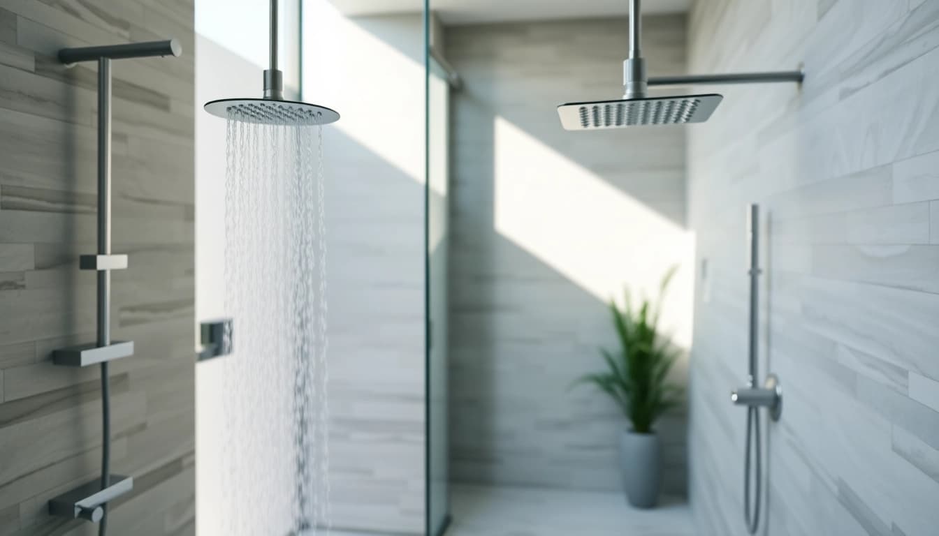 Stunning installation of elegant showers Australia featuring a modern design with luxurious fixtures and a serene atmosphere.