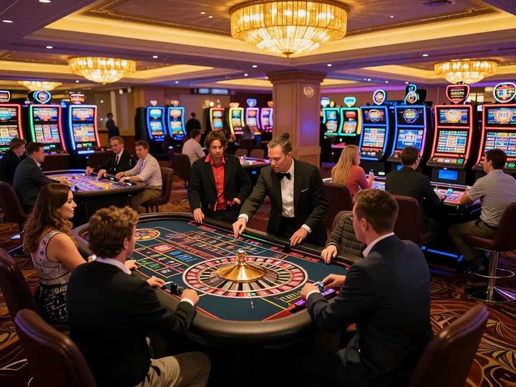 Experience top quality widgets with engaging roulette gameplay in a vibrant casino setting