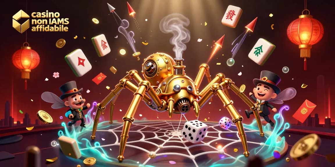 Attraverso un'immagine accattivante, esplora un'esperienza al casinò non AAMS affidabile e ricca di elementi di gioco.