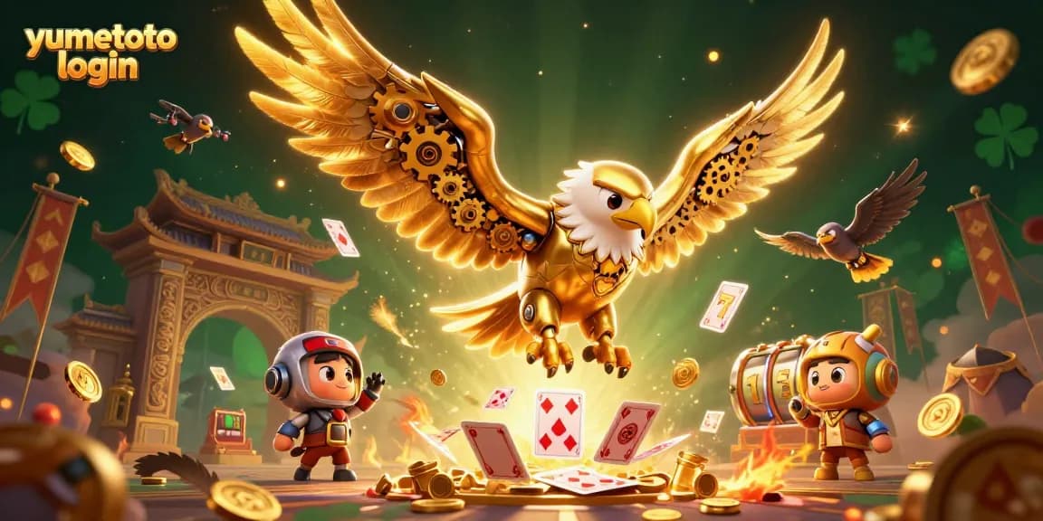 Login pada yumetoto dengan kemewahan slot dan simbol keberuntungan yang memikat.