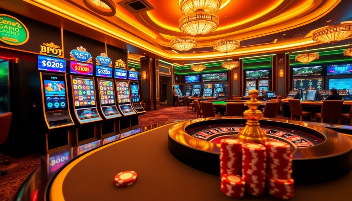 Découvrez l'excitation du casino en ligne France avec des jeux vibrants et des environnements de jeu en ligne luxueux.
