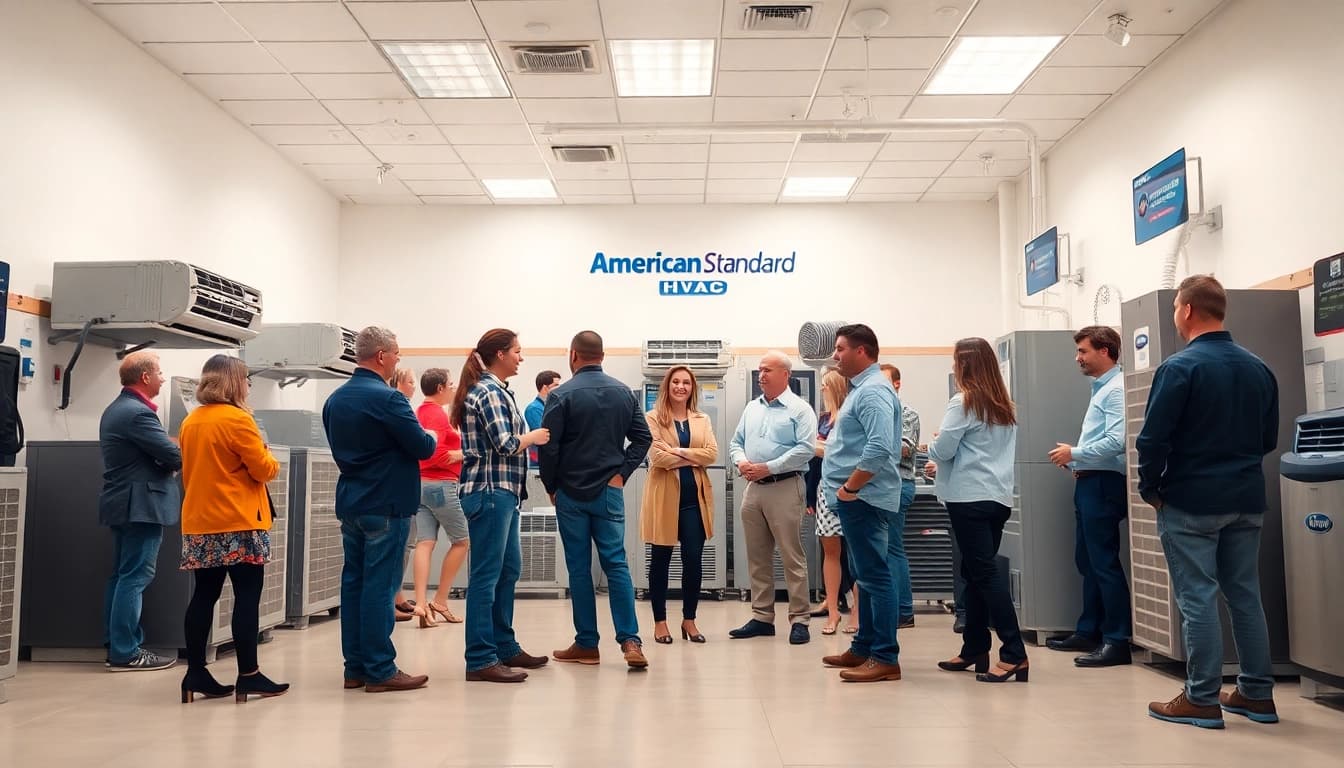 Explore American Standard dealers near me with professional staff in an inviting showroom.