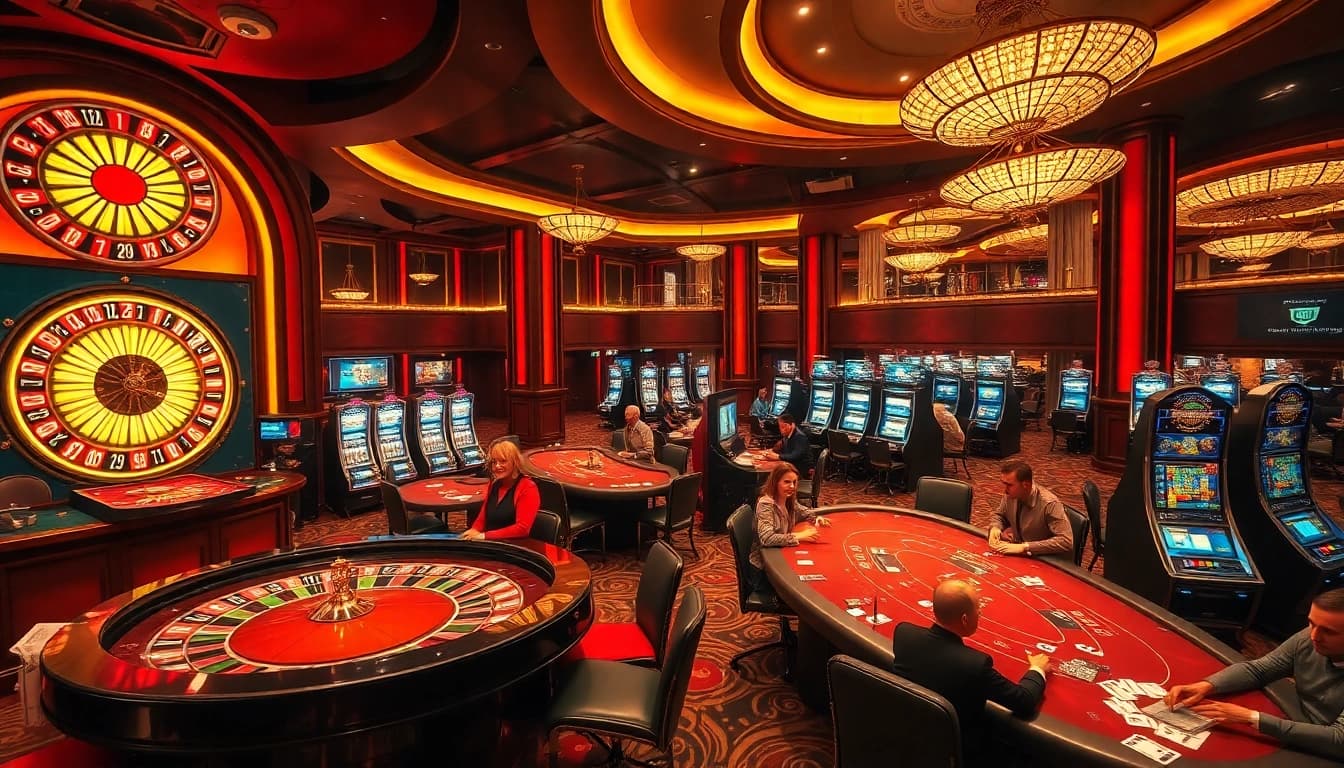 Vivez des jeux palpitants au meilleur casino en ligne avec une action vibrante de roulette et de poker.