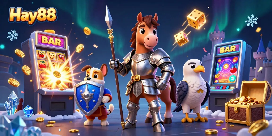 Experience high-stakes excitement with Hay88's vibrant casino scene showcasing fortune and gameplay.