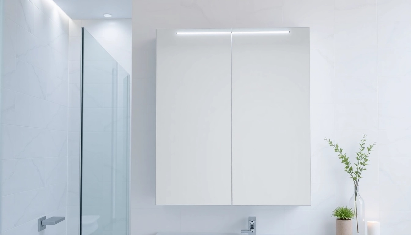 Erleben Sie den sonni Spiegelschrank mit modernem Design und stilvoller Beleuchtung für jedes Badezimmer.