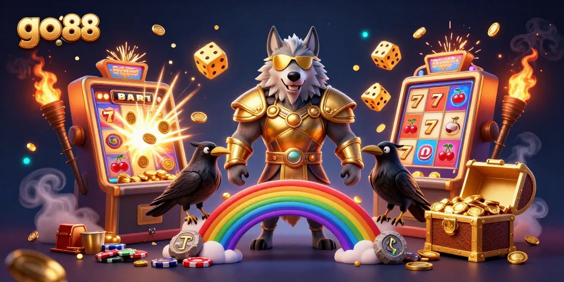 Experience exciting gaming action with go 88's Norse mythology-themed slot adventure.