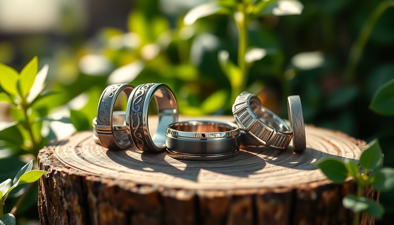Crafting Individuality with Unique Wedding Bands for Men
