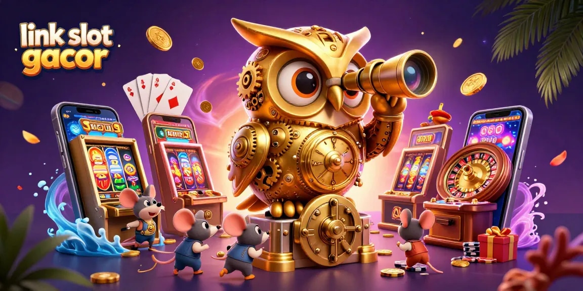 Engage with the action of link slot gacor as fortune unfolds in a vibrant casino scene.