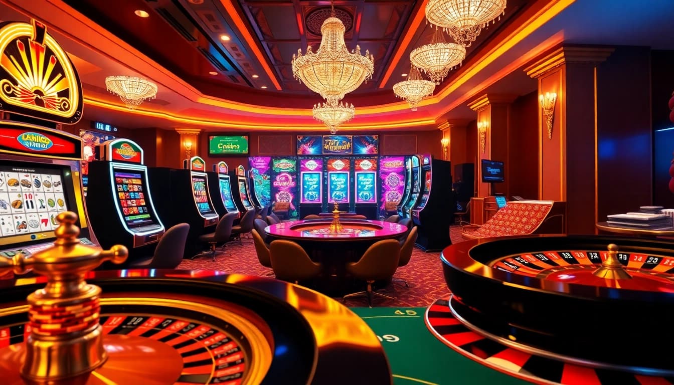 Vivez l'excitation du casino en ligne France avec des éléments de jeu vibrants et des interactions passionnantes.