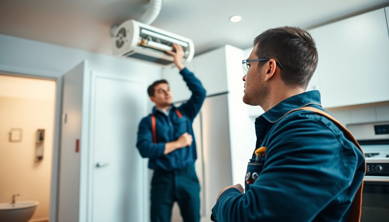 Understand home systems and appliance protection through a technician's professional service in action.