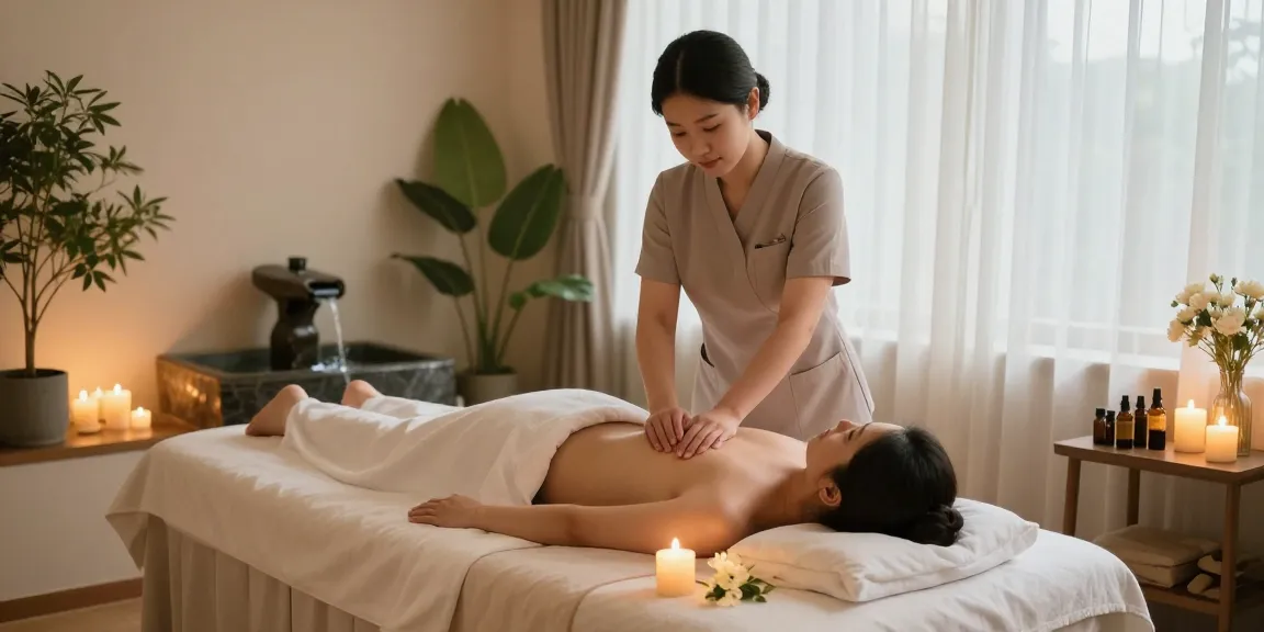 Relaxation during 대치동출장마사지 with soothing environment and professional massage therapist.