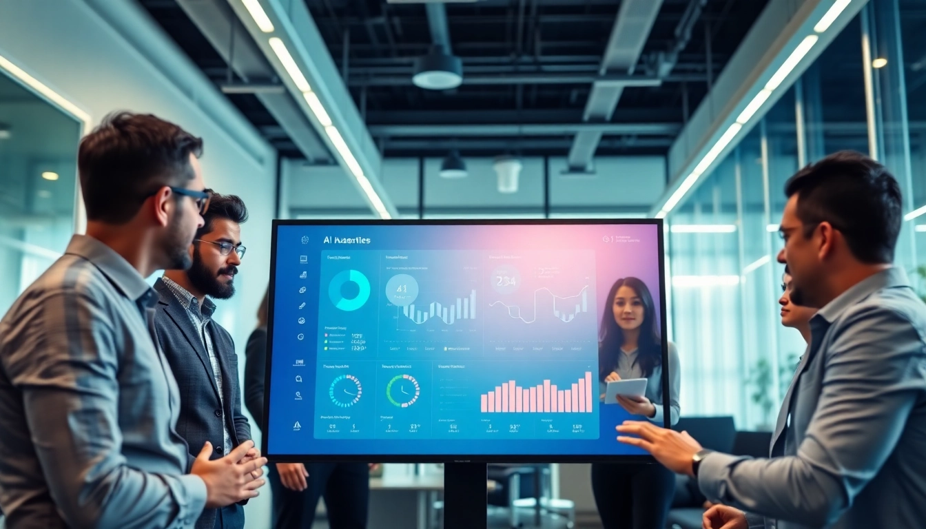 Utilize an assistant for enterprise to enhance teamwork and productivity in a modern office.
