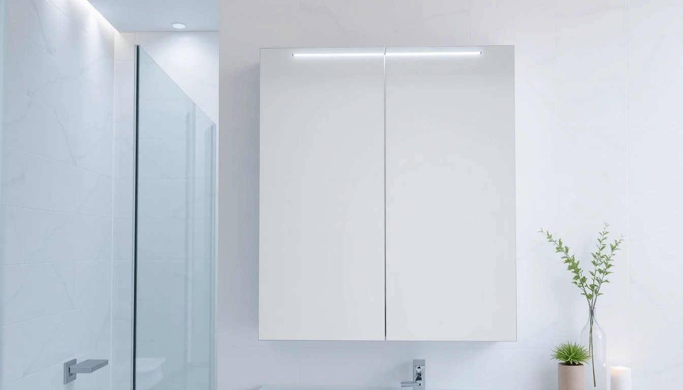 Erleben Sie den sonni Spiegelschrank mit modernem Design und stilvoller Beleuchtung für jedes Badezimmer.