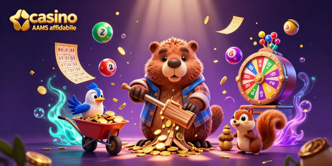 Raccogli monete dorate nel casinò non AAMS affidabile impreziosito da scene vivaci e colorate.