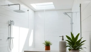 Optimisez votre espace avec sunny showers france et ses douches modernes et élégantes.