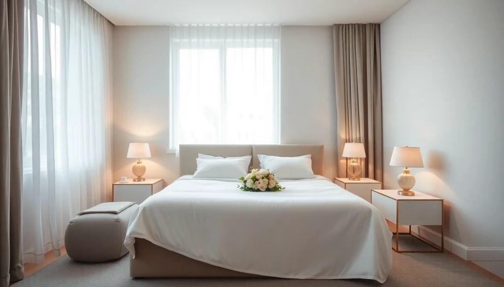 Coprimaterasso matrimoniale elegante per migliorare la qualità del sonno, presentato su un letto ben rifatto.