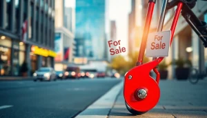 Roller 50ccm gebraucht in einer hellen Stadtlandschaft zum Verkauf präsentiert.