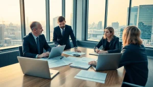 Enhance your business with expert VAT Consultancy in Abu Dhabi services in a modern office.