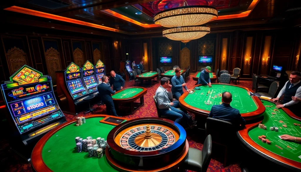 Marvelbet enhances the thrill with an opulent casino atmosphere featuring engaging games and players.