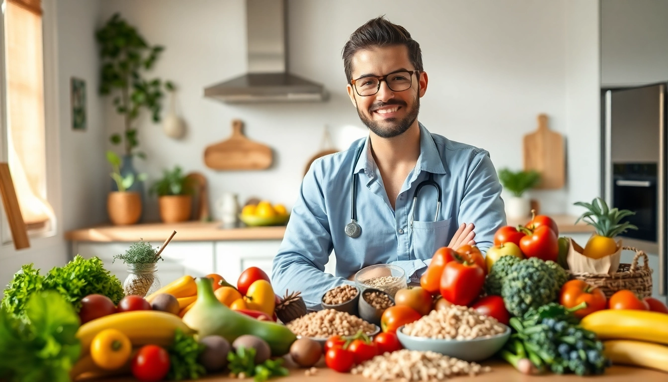 Learn about intermittent fasting techniques in a vibrant, health-focused kitchen setting.