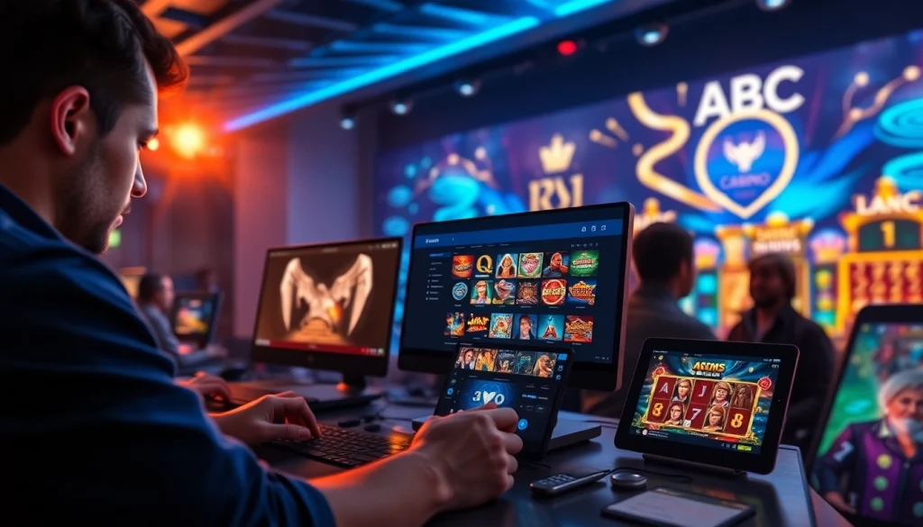 Exciting online gambling experience at ABC8 with diverse games and user-friendly interface.