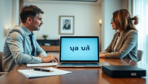 신용카드 현금화에 대한 상담을 받는 고객과 전문가의 모습