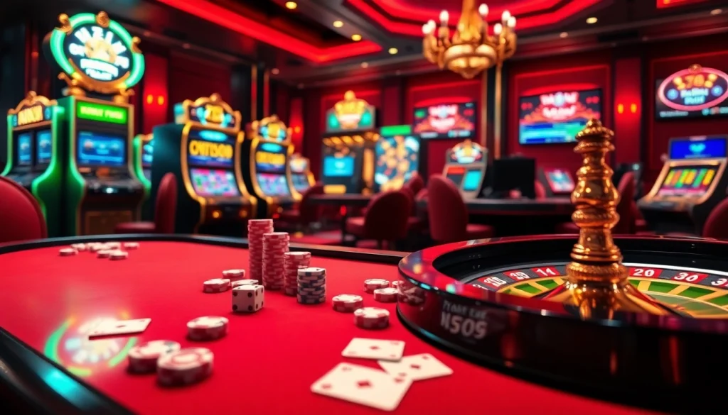 Experience the excitement of online gambling at https://vua99.day/ with vibrant casino tables, slot machines, and more.