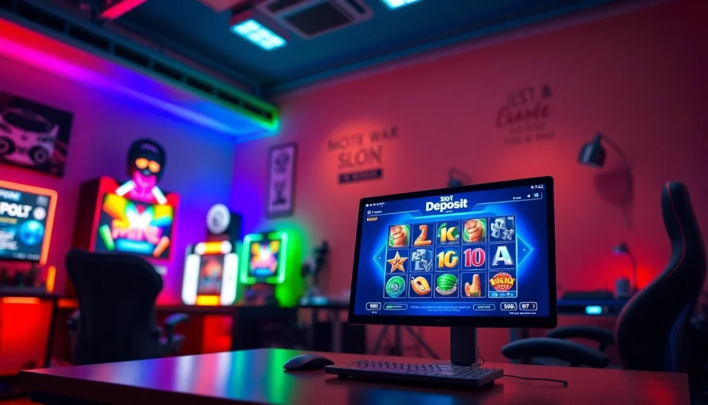 Aktifkan pengalaman menang dengan slot deposit 1k di permainan slot online yang menarik.