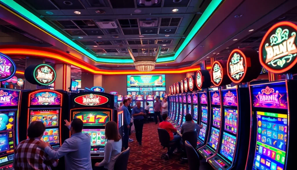 Menangkan besar dengan slot depo 1k di mesin slot yang cerah dan ramai.