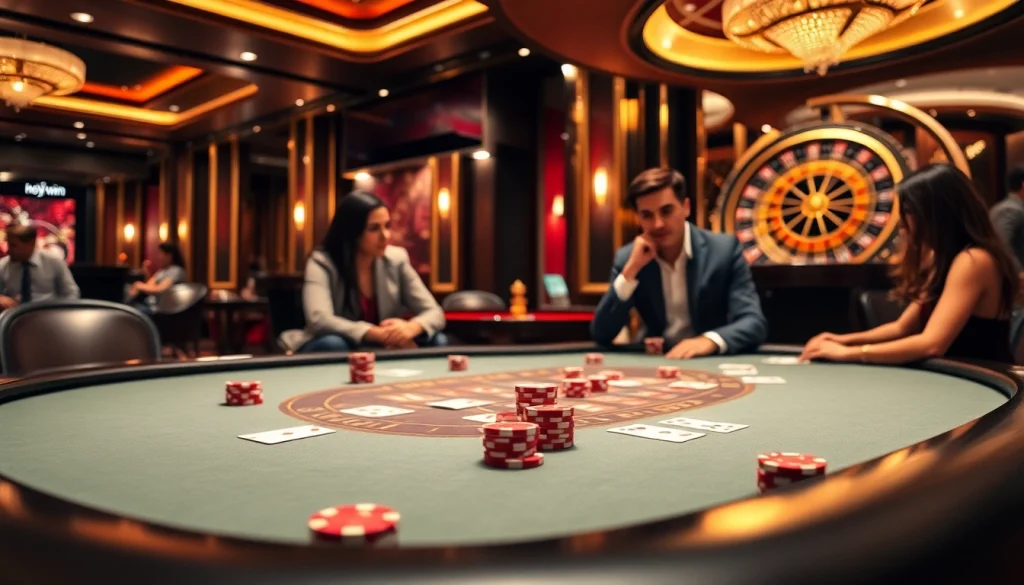 Experience the thrill of strategic betting at hay.win's elegant casino scene.