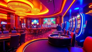 Engaging players at gambling tables and slot machines showcasing the excitement of https://789cluber.com/.