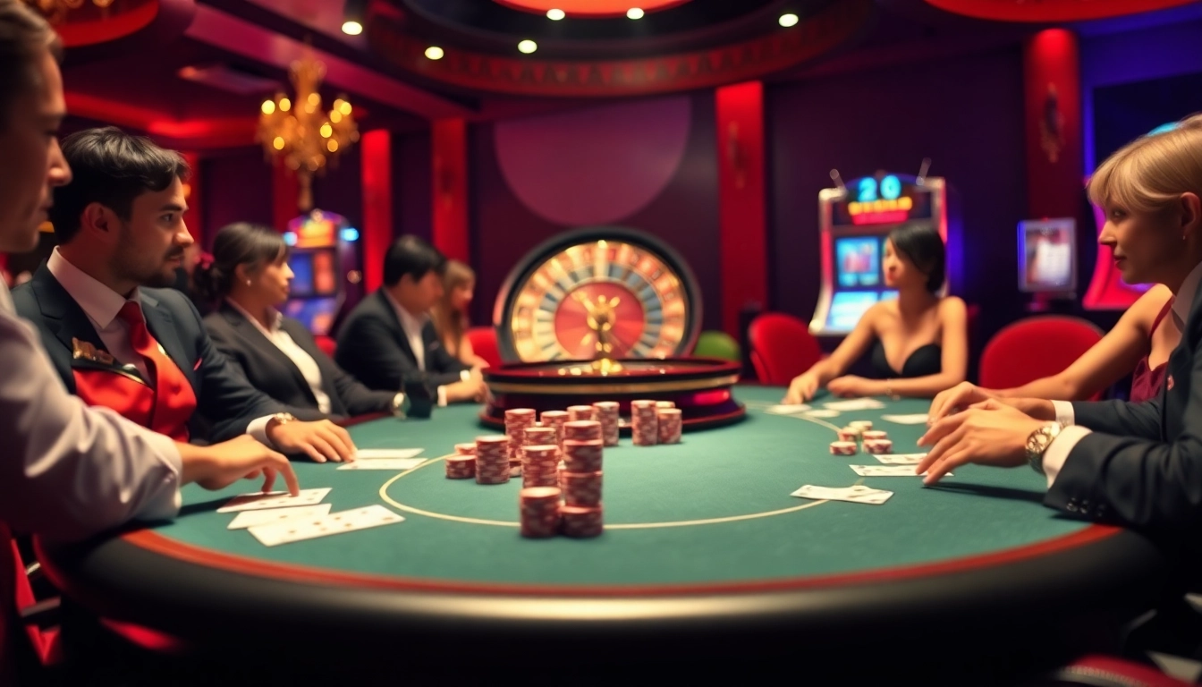 Engaging in a high-stakes game at a poker table, highlighting the hidden wiki tor and casino excitement.