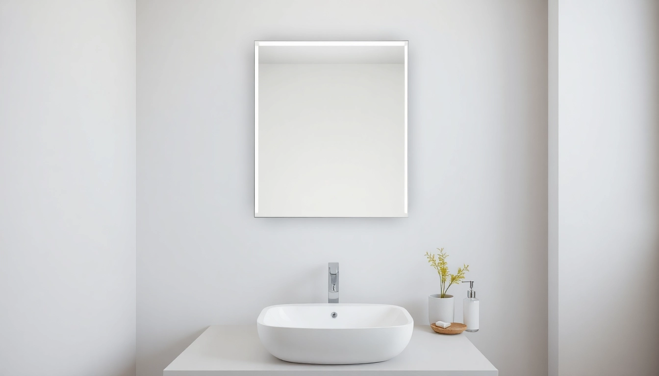 Enhance your space with a stunning mirror light mirror offering a perfect blend of elegance and modern design.