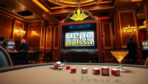 Rasakan sensasi slot depo pulsa saat para pemain menikmati kemenangan seru di kasino mewah.