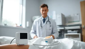 Using a choking device for medical demonstration in a safety-focused environment.