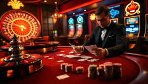 Engage with the hidden wiki dark web at a high-stakes game in a luxurious casino setting.