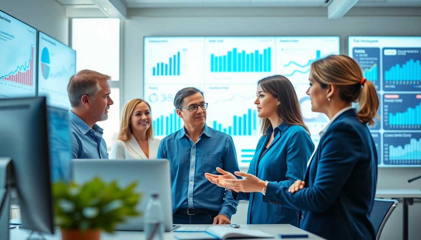 Engaging competitive intelligence faqs session featuring professionals analyzing data.