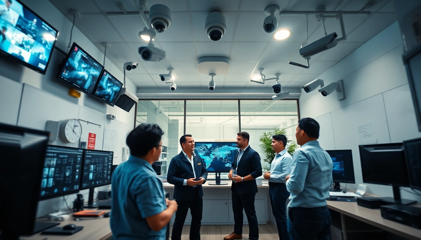 empresa de seguridad que muestra tecnologías de vigilancia avanzadas y técnicos profesionales en Guanacaste.