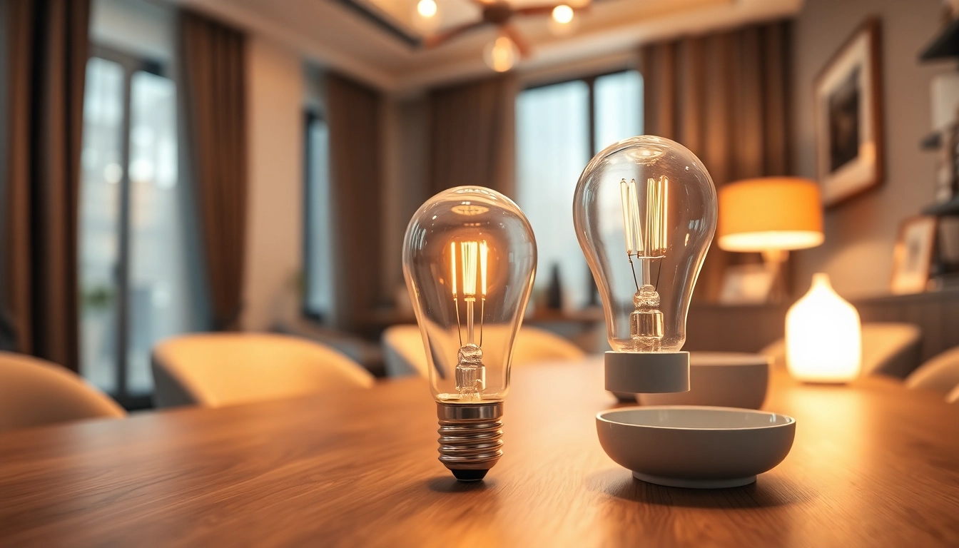 Enhance your space with the stylish a19 led bulb showcasing contemporary design and efficient lighting.