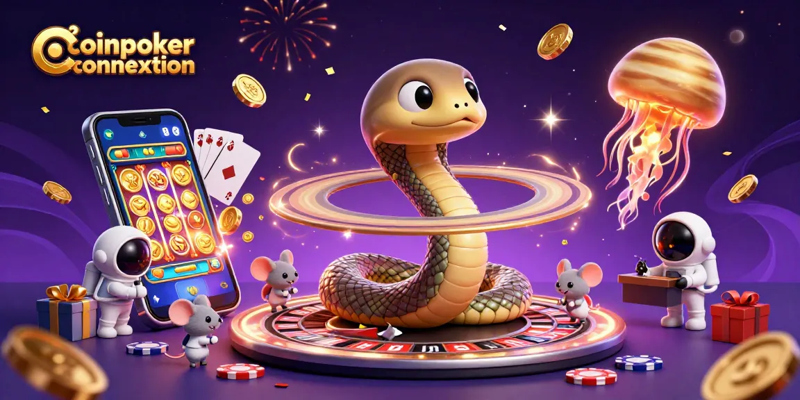 Jouer sur coinpoker connexion avec des astronautes pariant dans un casino intergalactique.